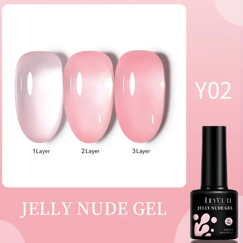LILYCUTE 9D Rainbow Glitter Cat Magnetic Nail Gel Polish Snowlight Semi Permanent Soak Off Sparkling Nail Varnish