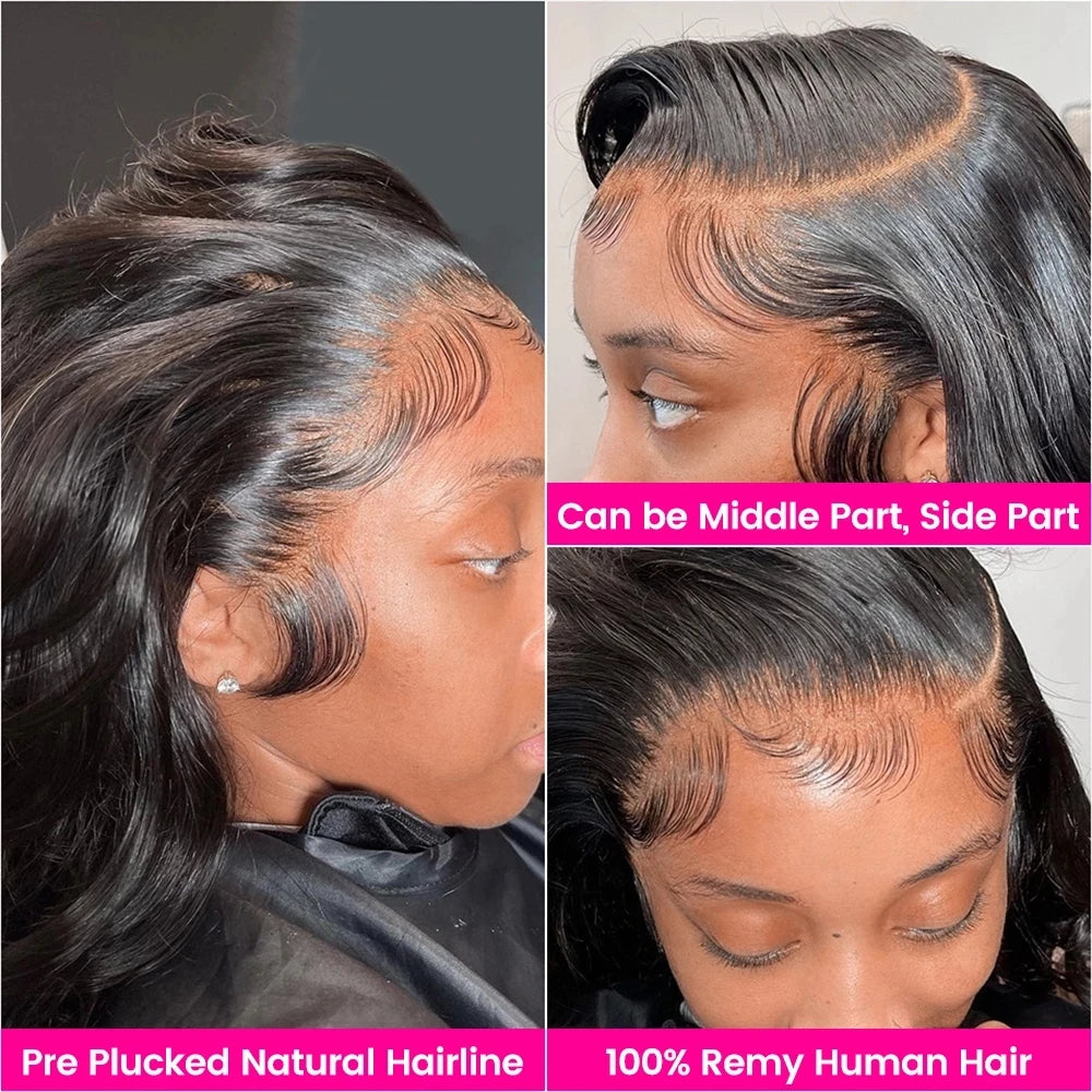 13x4 13x6 Transparent Lace Front Wigs 30inch Bone Brazilian Straight Hair Wigs Lace Frontal Wig Lace Front Human Hair Wig Remy
