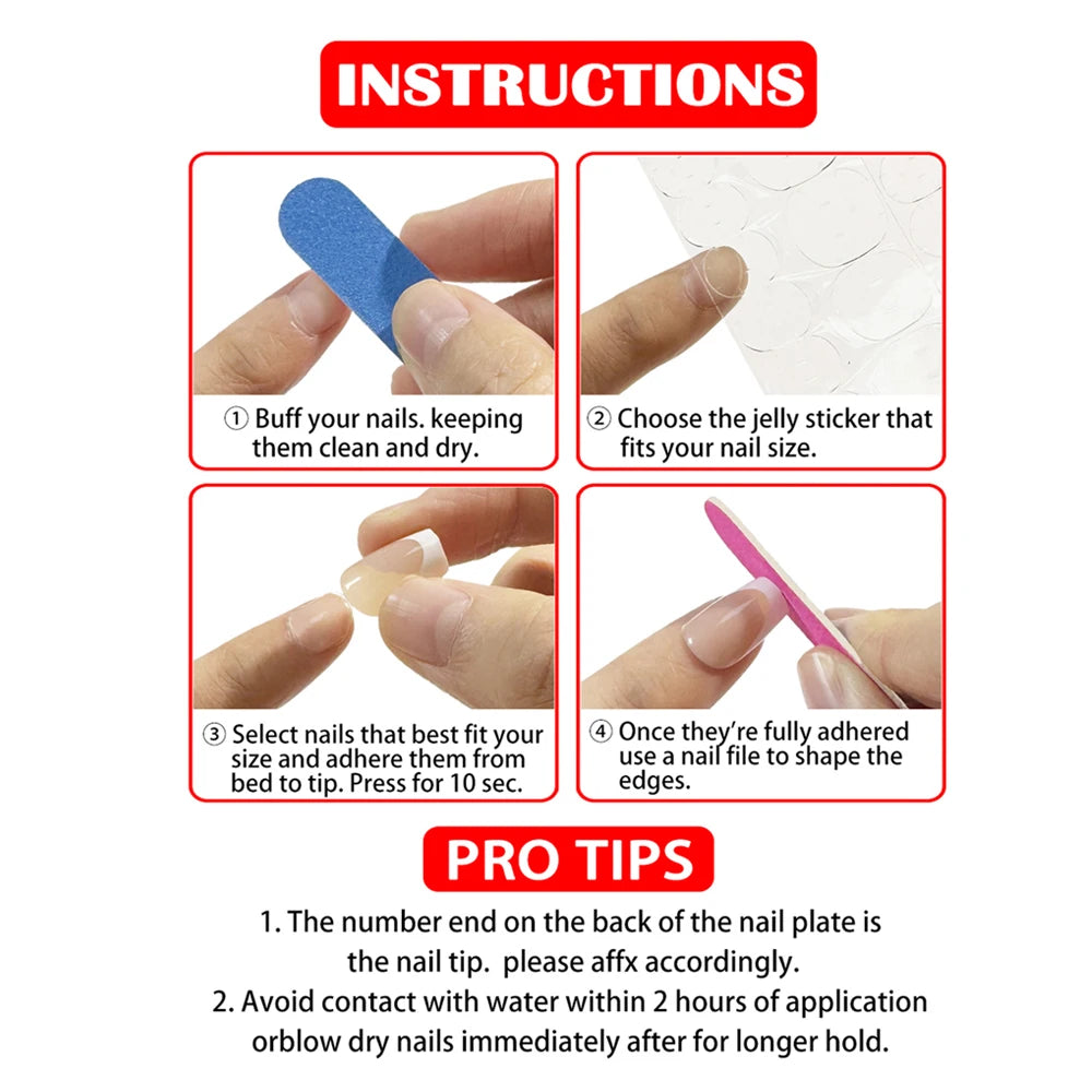 New Arrivals 24Pcs Short Size French Water Droplet Pink Edges and Pearl Bows Girls Women Wearable Fake Nails Set