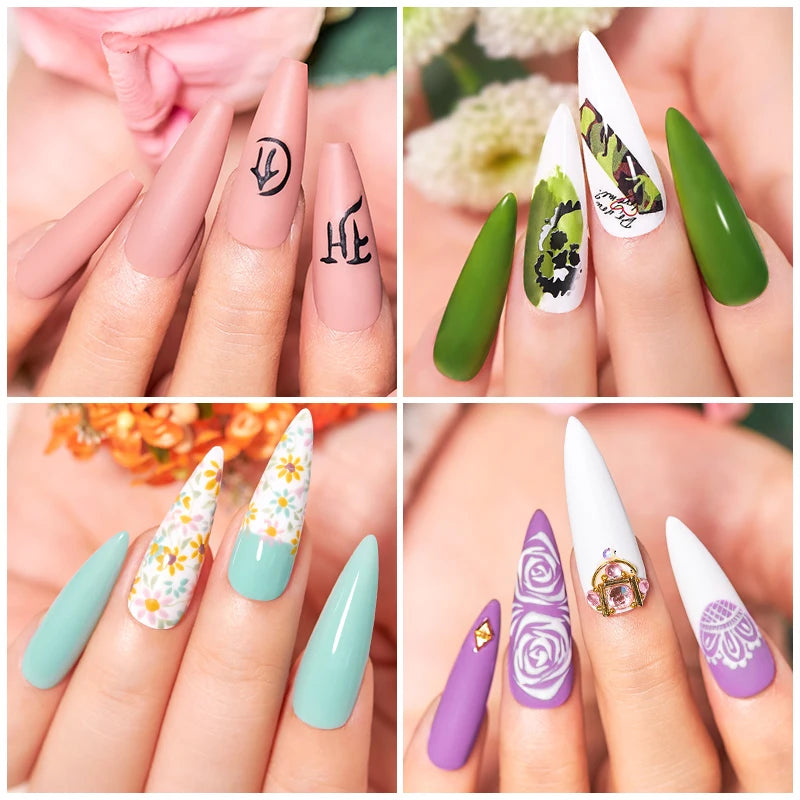 10PCS Coffee Color Gel Nail Polish Set Brown Earth Semi Permanent UV Gel Chocolate Autumn Winter Soak Off Nail Art Gel Varnish