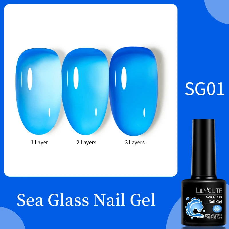 LILYCUTE 9D Rainbow Glitter Cat Magnetic Nail Gel Polish Snowlight Semi Permanent Soak Off Sparkling Nail Varnish
