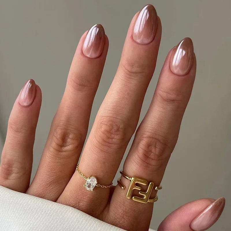 24Pcs White Ice Camellia Short False Nails Art Light Pink Sweet Girls Acrylic Press on Nails Full Cover Removable Fake Nail Set