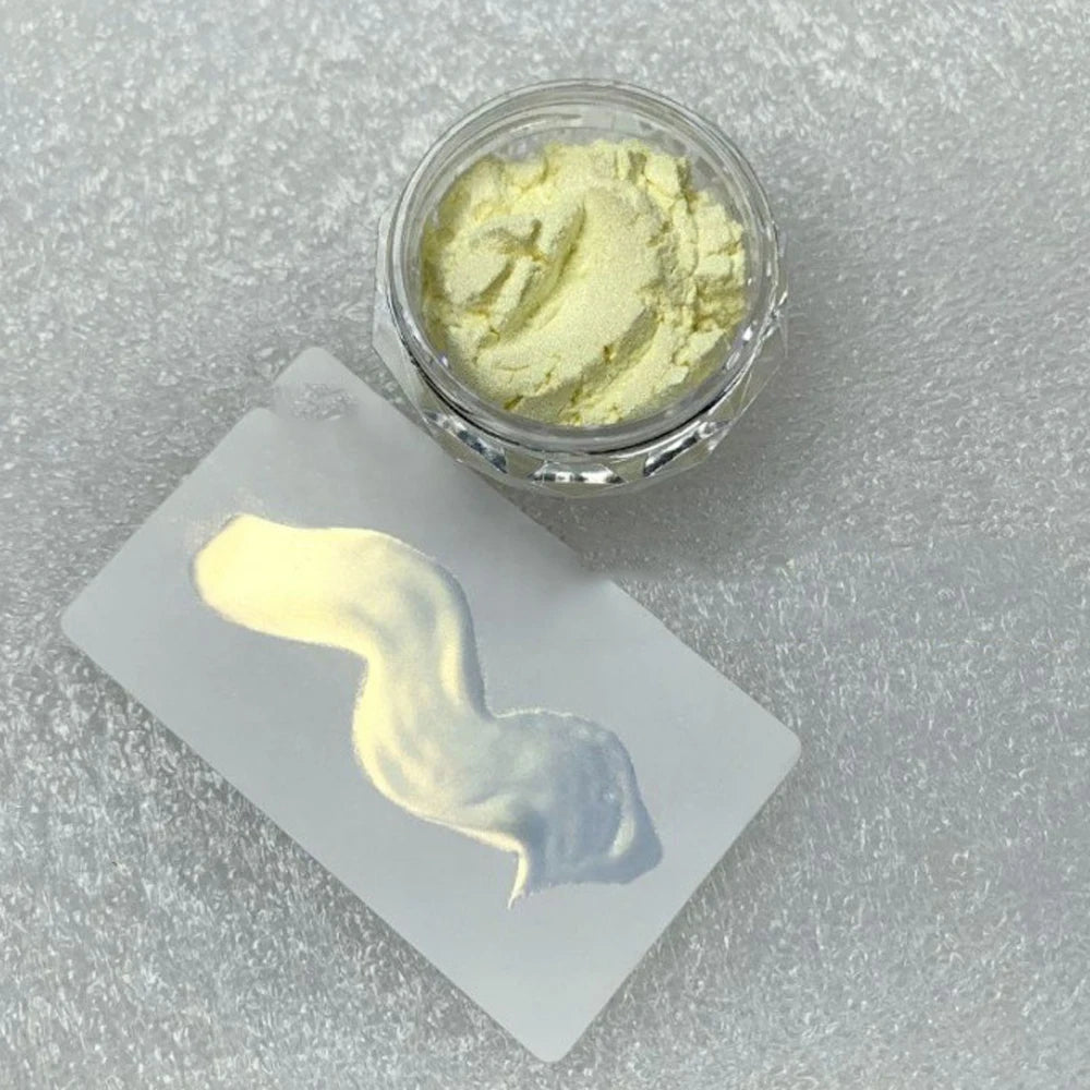 10g/Bottle Pearls White Nail Pigment Glitter Aurora Nail Powder Purple Chrome Glitter Pigment Dust UV Manicure Dip Powder