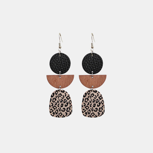 Geometrical Shape Dangle Earrings