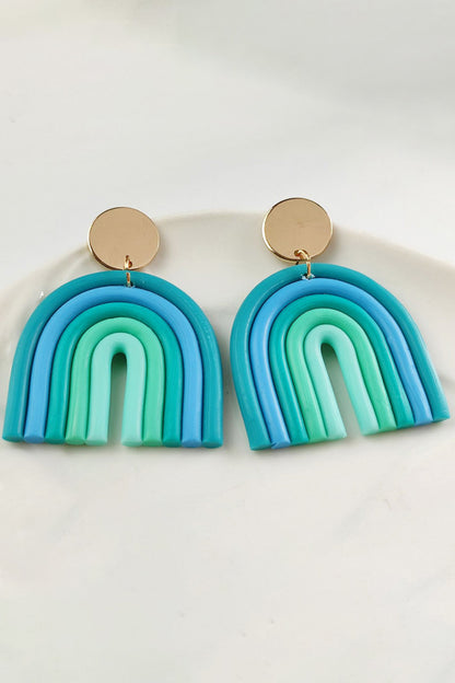 Rainbow Shape Dangle Earrings