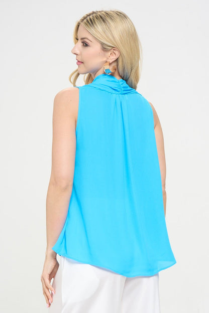 RENEE C V-Neck Sleeveless Top