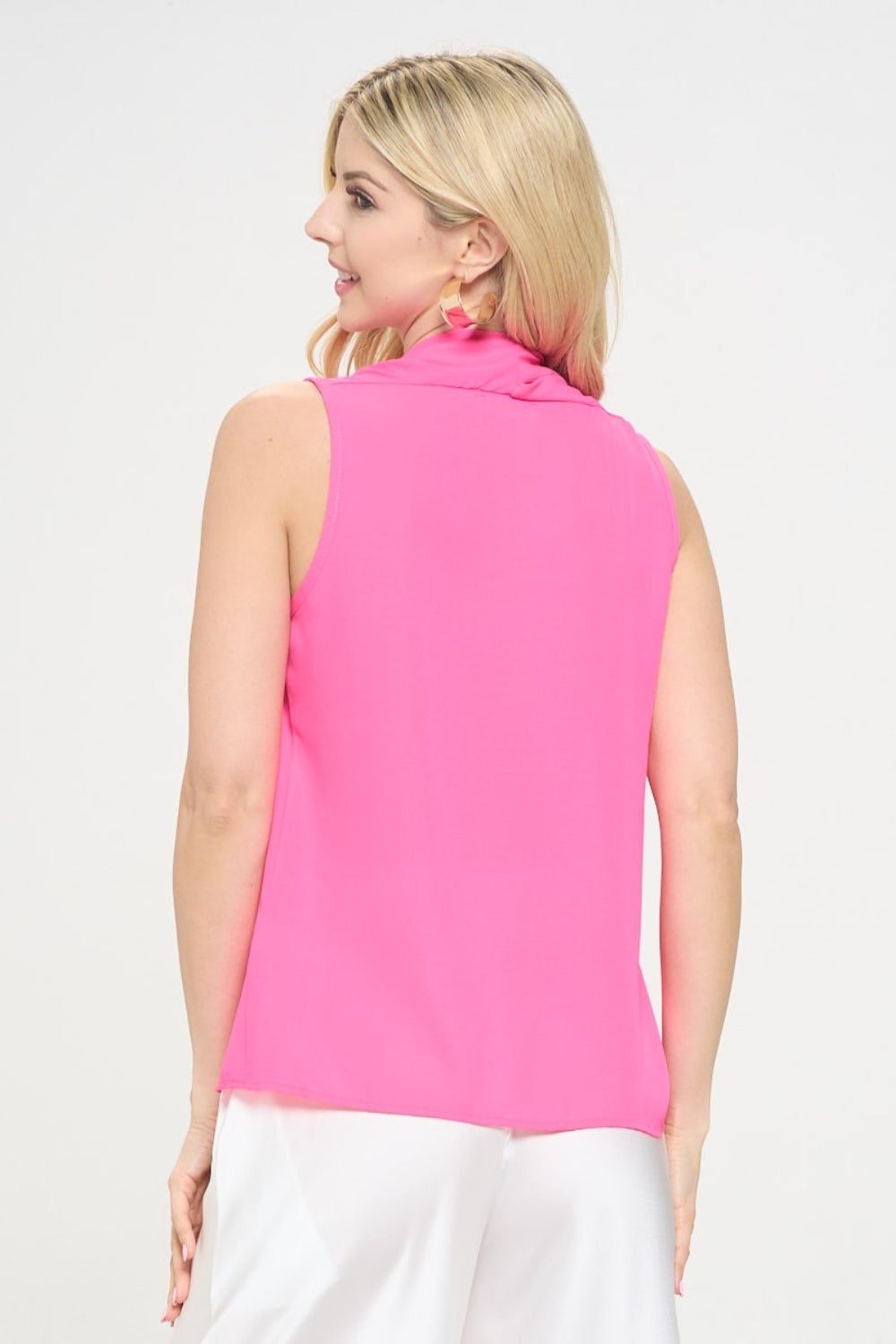 RENEE C V-Neck Sleeveless Top