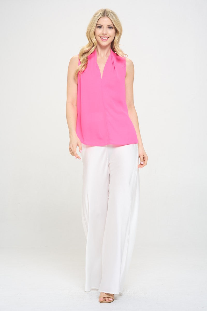 RENEE C V-Neck Sleeveless Top