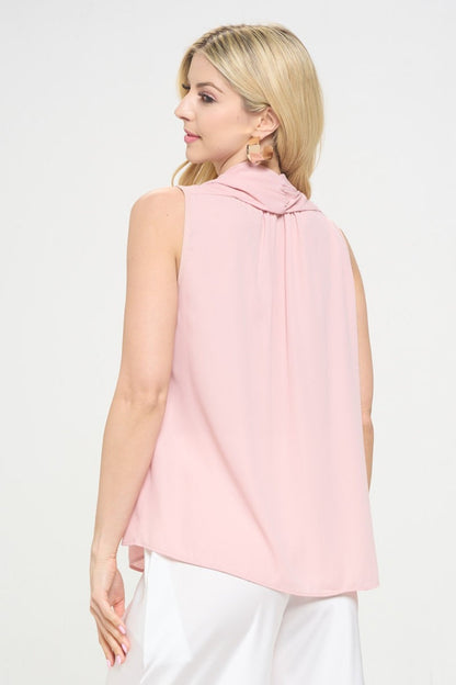 RENEE C V-Neck Sleeveless Top