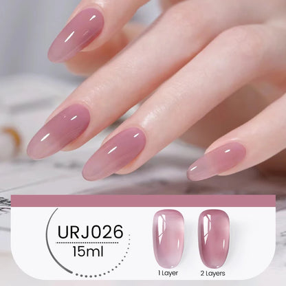 UR SUGAR 15ml Cafe Brown Series Color Gel  Autumn Colors Gel Varnishes All For Nails Soak Off UV LED Semi Permanent Nail Art