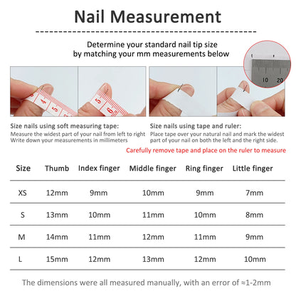 10Pcs Gradient Handmade Short Fake Nails Removable Press On Nails Full Cover Design Manicure Wearable Nail Patch Fall and Winter