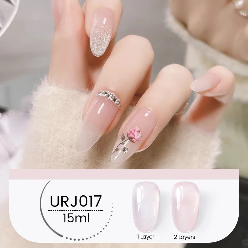 UR SUGAR 15ml Cafe Brown Series Color Gel  Autumn Colors Gel Varnishes All For Nails Soak Off UV LED Semi Permanent Nail Art