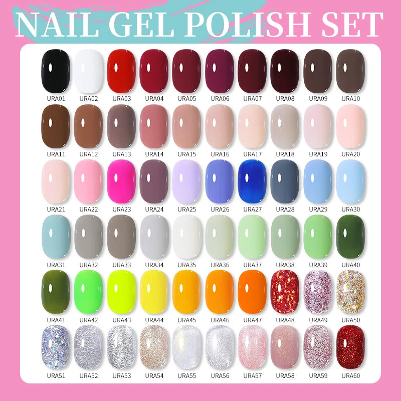 UR SUGAR 15ml Cafe Brown Series Color Gel  Autumn Colors Gel Varnishes All For Nails Soak Off UV LED Semi Permanent Nail Art