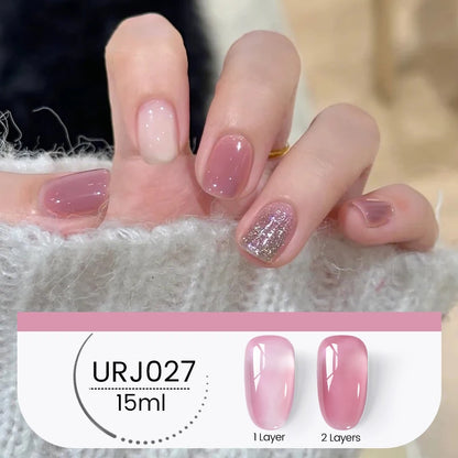 UR SUGAR 15ml Cafe Brown Series Color Gel  Autumn Colors Gel Varnishes All For Nails Soak Off UV LED Semi Permanent Nail Art