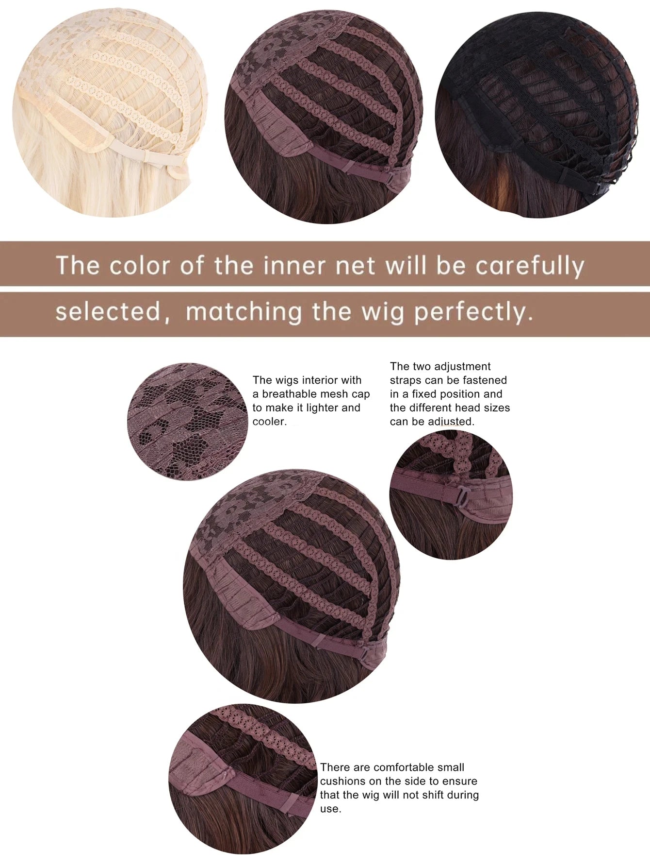 European and American wig women long curly hair in the wave synthetic wig for daily party use