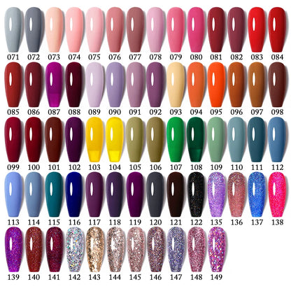 UR SUGAR 7.5ml Glitter UV Gel Nail Polish Glitter Sequins Soak Off UV Gel Varnish Colorful Nail Gel Polish DIY Nail Art Polish