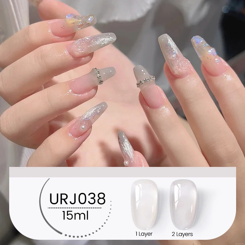 UR SUGAR 15ml Cafe Brown Series Color Gel  Autumn Colors Gel Varnishes All For Nails Soak Off UV LED Semi Permanent Nail Art