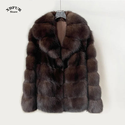 2024 Winter Outerwears Fashion Faux Fur Coat Long Fur Coat Women Thick Warm Outerwear Furs Women Fluffy Faux Fur Jacket Female