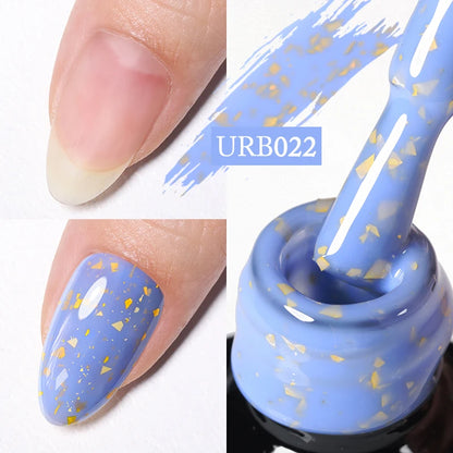 UR SUGAR 7ml Aurora Rubber Base Gel Nail Polish Sparking Glitter Chrome Semi Permanent Soak Off UV LED Nail Art Supplies Vernis