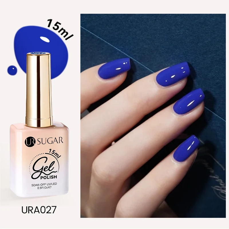 UR SUGAR 15ml Cafe Brown Series Color Gel  Autumn Colors Gel Varnishes All For Nails Soak Off UV LED Semi Permanent Nail Art