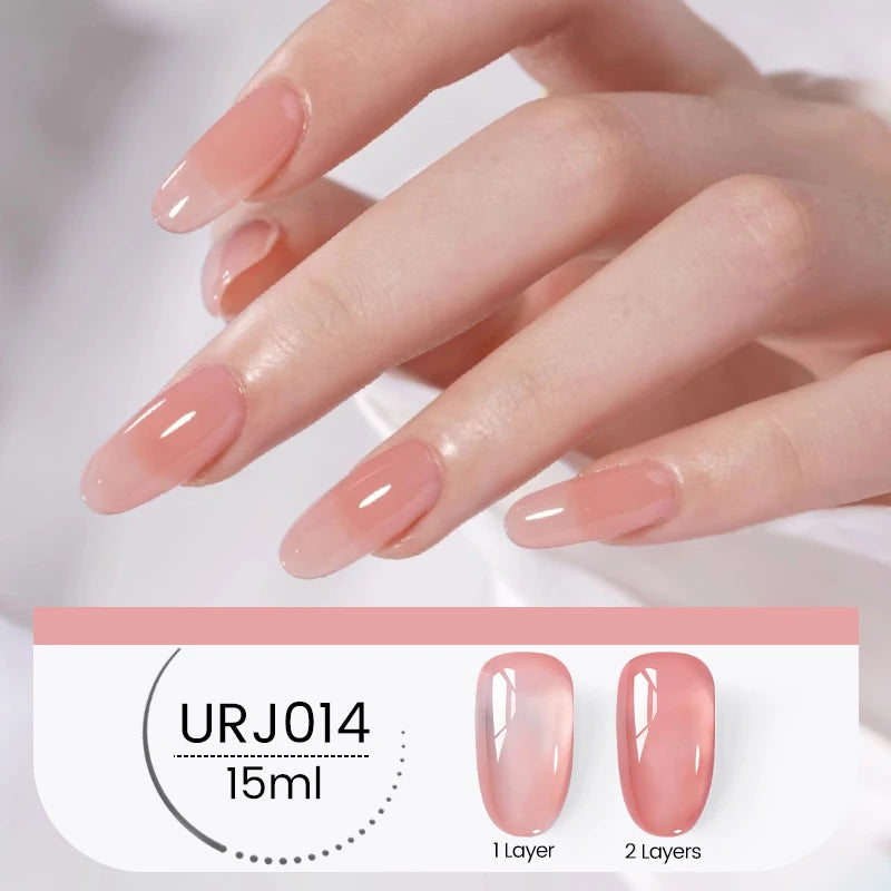 UR SUGAR 15ml Cafe Brown Series Color Gel  Autumn Colors Gel Varnishes All For Nails Soak Off UV LED Semi Permanent Nail Art