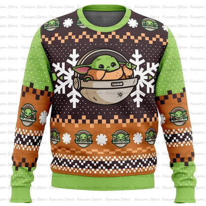 Merry Xmas Movie Ugly Christmas Sweater Cartoon Anime Women Men Pullover Tops 2025 New Fashion Couple Hoodie Sweatshirt