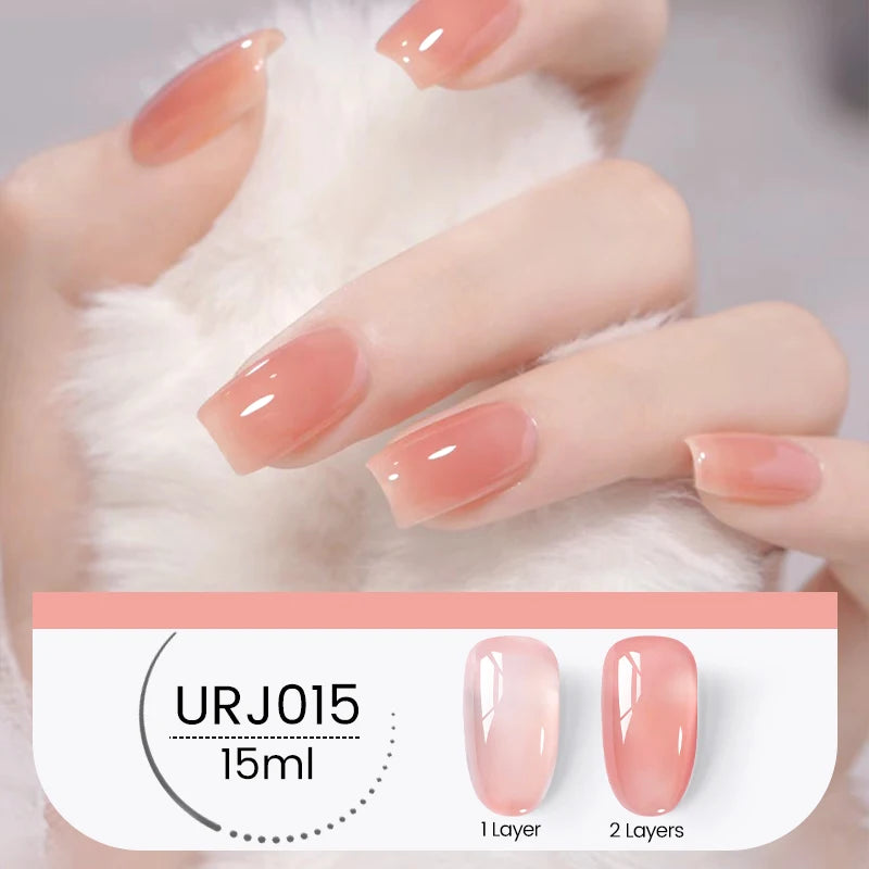 UR SUGAR 15ml Cafe Brown Series Color Gel  Autumn Colors Gel Varnishes All For Nails Soak Off UV LED Semi Permanent Nail Art