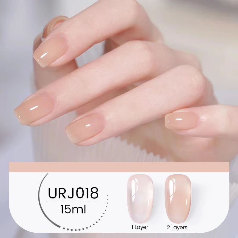 UR SUGAR 15ml Cafe Brown Series Color Gel  Autumn Colors Gel Varnishes All For Nails Soak Off UV LED Semi Permanent Nail Art