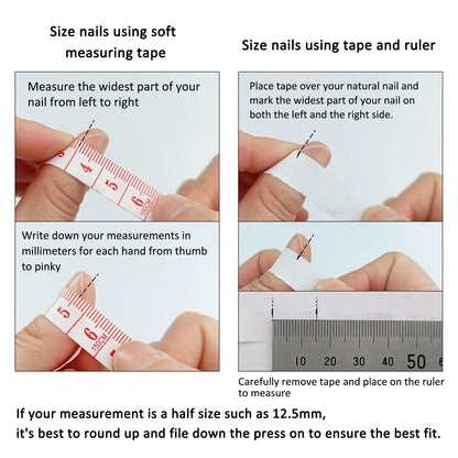 10Pcs Gradient Handmade Short Fake Nails Removable Press On Nails Full Cover Design Manicure Wearable Nail Patch Fall and Winter