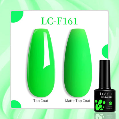 LILYCUTE Nude Glitter Color Sparkling Gel Nail Polish Spring Long Lasting For Manicure Soak Off Nail Base Top Coat Gel Varnish