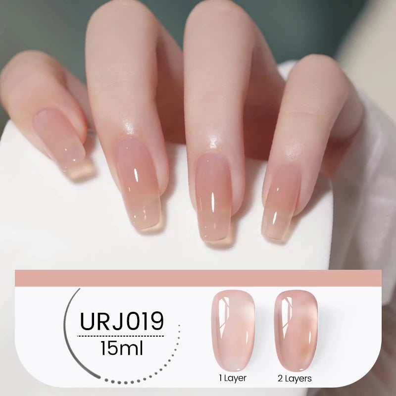UR SUGAR 15ml Cafe Brown Series Color Gel  Autumn Colors Gel Varnishes All For Nails Soak Off UV LED Semi Permanent Nail Art