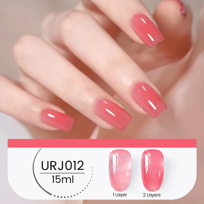 UR SUGAR 15ml Cafe Brown Series Color Gel  Autumn Colors Gel Varnishes All For Nails Soak Off UV LED Semi Permanent Nail Art