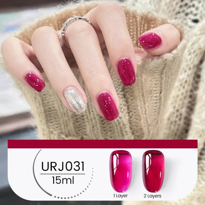 UR SUGAR 15ml Cafe Brown Series Color Gel  Autumn Colors Gel Varnishes All For Nails Soak Off UV LED Semi Permanent Nail Art