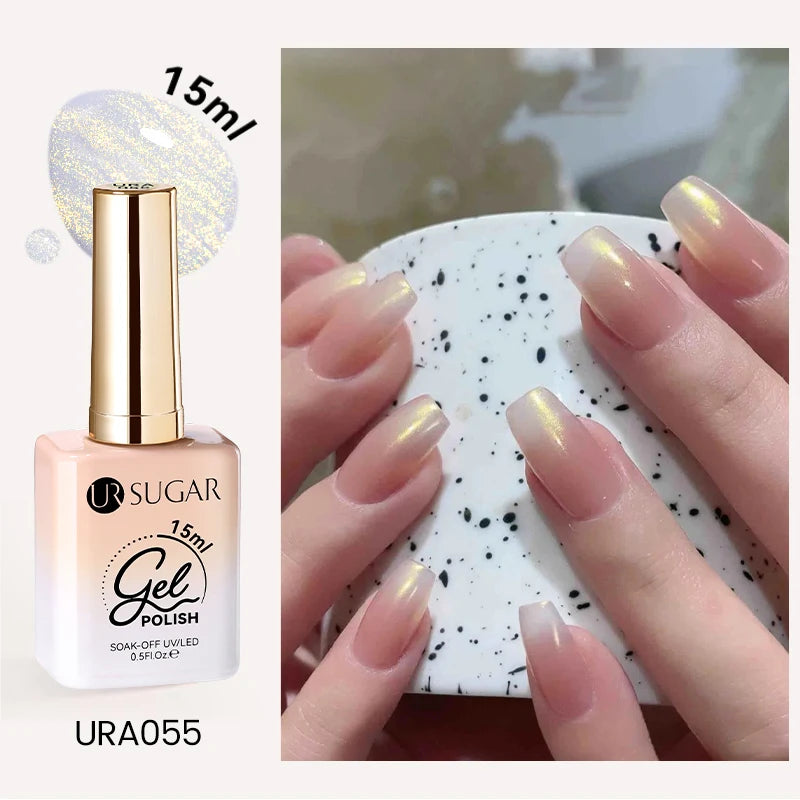 UR SUGAR 15ml Cafe Brown Series Color Gel  Autumn Colors Gel Varnishes All For Nails Soak Off UV LED Semi Permanent Nail Art