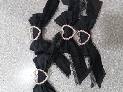 【Wetrose】Jirai Kei Clothes Costume Mine Style Cute Girl Ryousangata Japanese Kawaii Black Pink Ruffle Skirt Dress Harajuku Y2k