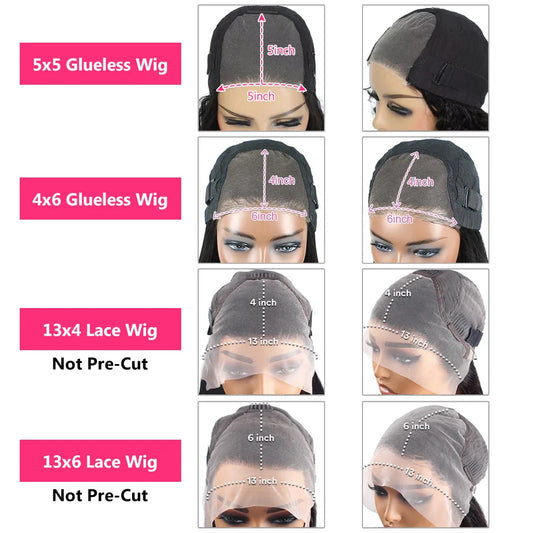 Gabrielle Deep Wave Frontal Wig Brazilian Curly 13x6 Lace Front Human Hair Wigs for Women Glueless 5x5 Closure Wig 180% Density