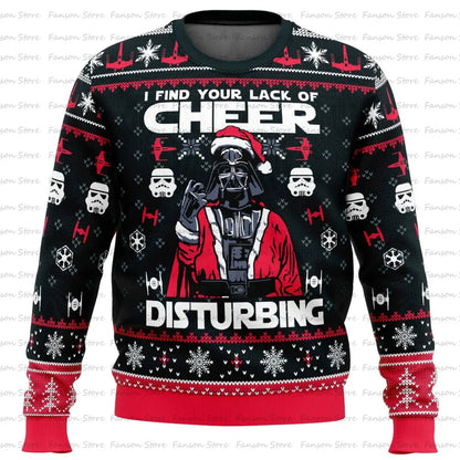 Merry Xmas Movie Ugly Christmas Sweater Cartoon Anime Women Men Pullover Tops 2025 New Fashion Couple Hoodie Sweatshirt