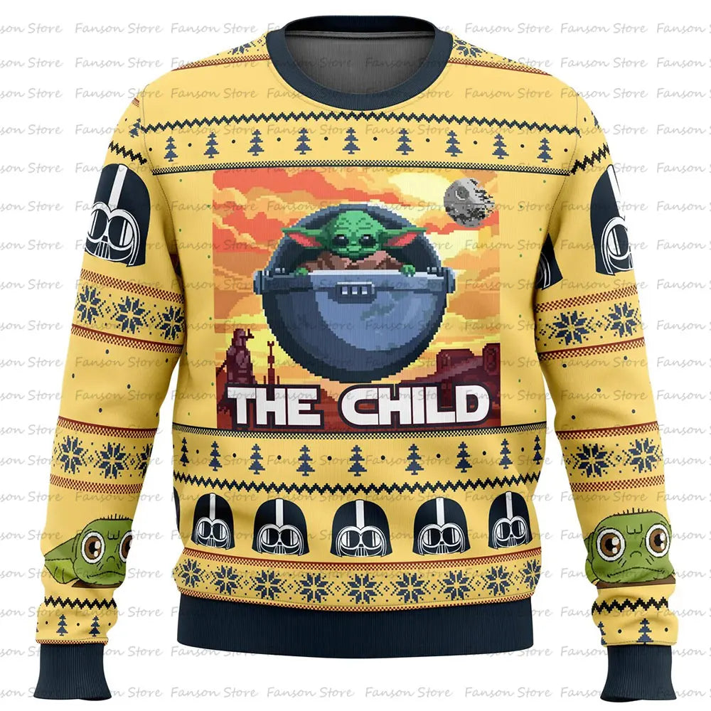 Merry Xmas Movie Ugly Christmas Sweater Cartoon Anime Women Men Pullover Tops 2025 New Fashion Couple Hoodie Sweatshirt