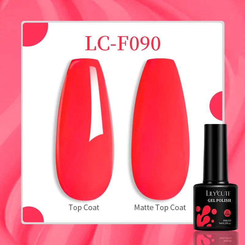 LILYCUTE Thermal Gel Nail Polish 3-layers Color Changing Effect Gel Varnishes All For Manicure Long Lasting Nails Art UV Gel