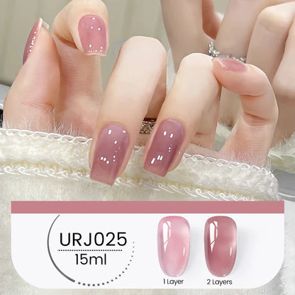 UR SUGAR 15ml Cafe Brown Series Color Gel  Autumn Colors Gel Varnishes All For Nails Soak Off UV LED Semi Permanent Nail Art