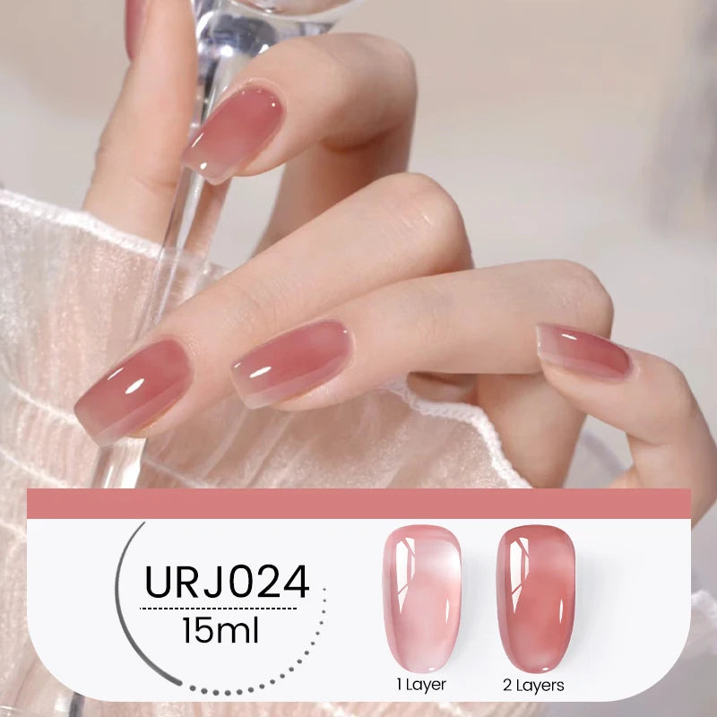UR SUGAR 15ml Cafe Brown Series Color Gel  Autumn Colors Gel Varnishes All For Nails Soak Off UV LED Semi Permanent Nail Art