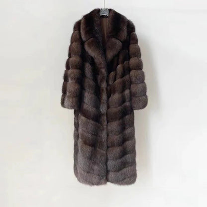 2024 Winter Outerwears Fashion Faux Fur Coat Long Fur Coat Women Thick Warm Outerwear Furs Women Fluffy Faux Fur Jacket Female