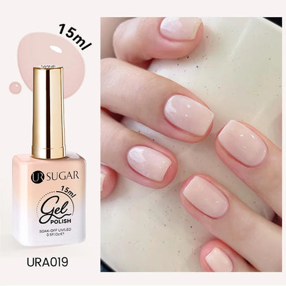 UR SUGAR 15ml Cafe Brown Series Color Gel  Autumn Colors Gel Varnishes All For Nails Soak Off UV LED Semi Permanent Nail Art