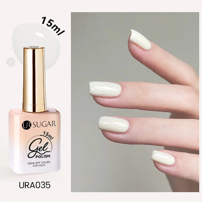 UR SUGAR 15ml Cafe Brown Series Color Gel  Autumn Colors Gel Varnishes All For Nails Soak Off UV LED Semi Permanent Nail Art