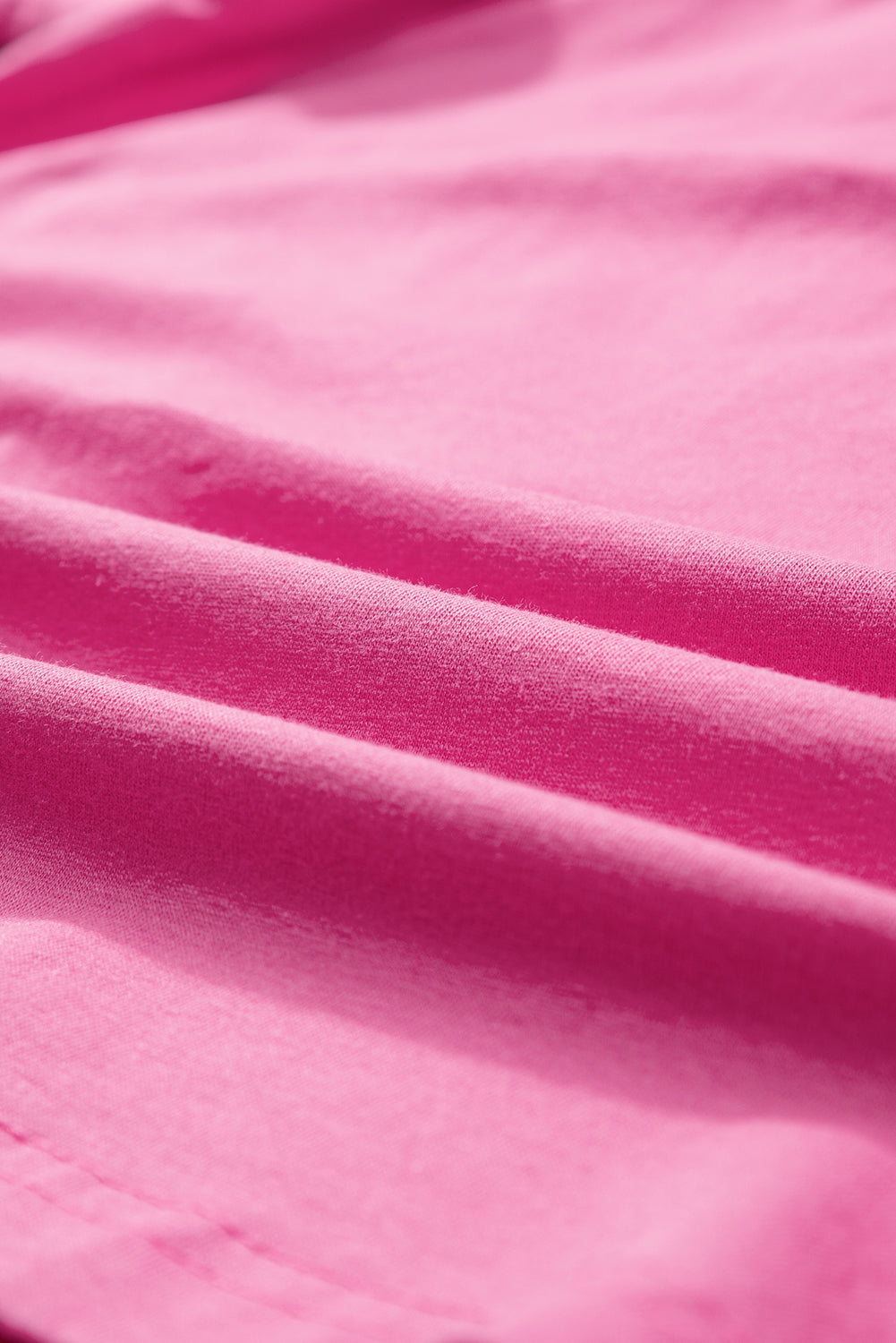 Bonbon Colorblock Star Patched Half Sleeve Oversized Tee